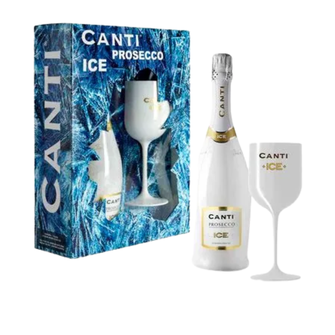 Espumante CANTI Ice DOC Prosecco x 750ml + Copa