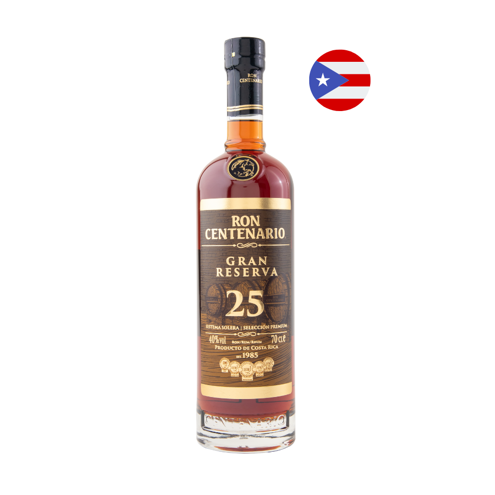 Ron CENTENARIO 25 años Botella 750ml