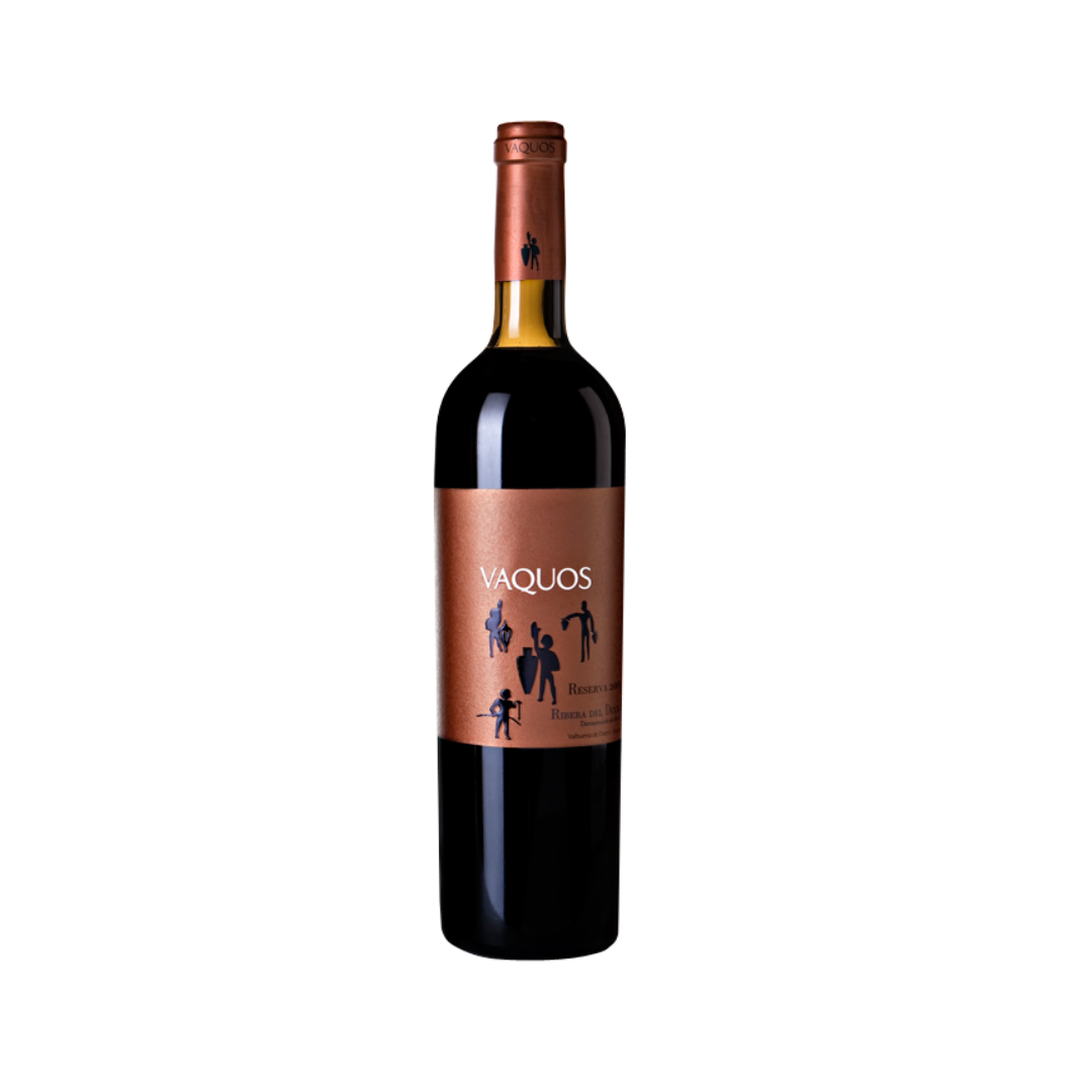 VINO TINTO  VAQUOS RESERVA 750 ML