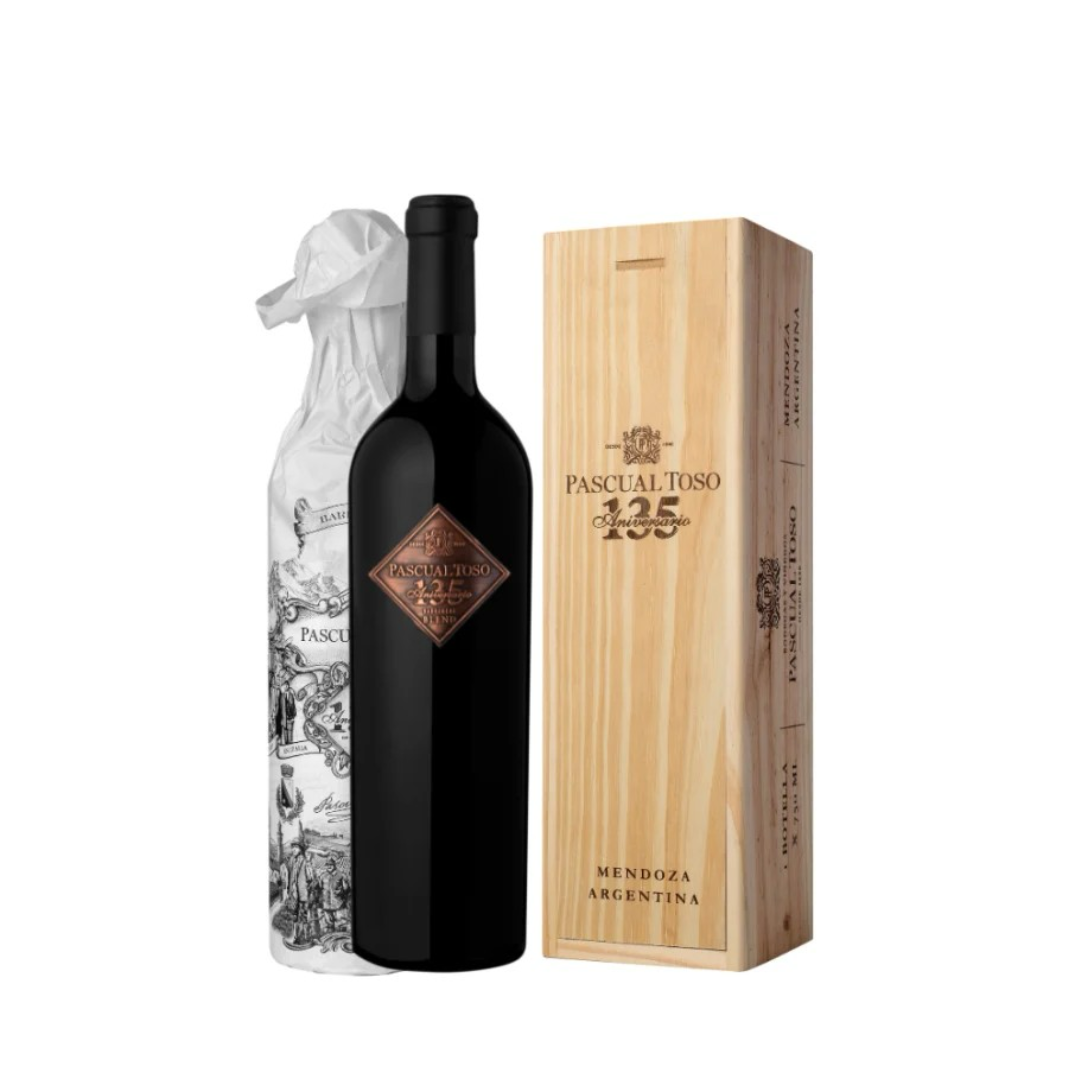 ⁠Vino PASCUAL TOSO 135 Aniversario x 750ml