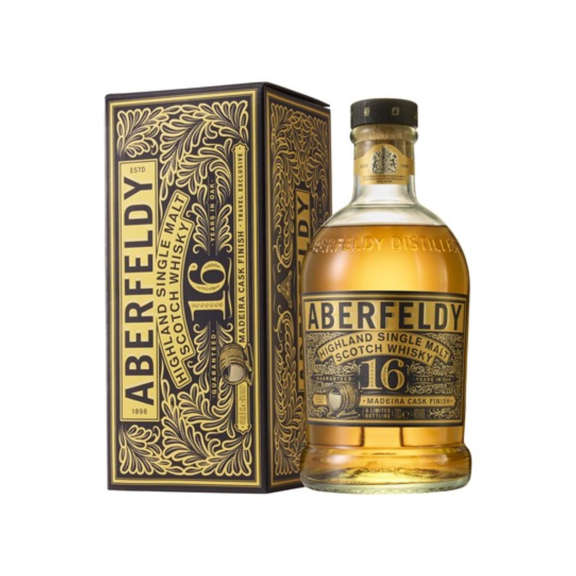 Whisky ABERFELDY 16 Years Single Malt Botella 750ml